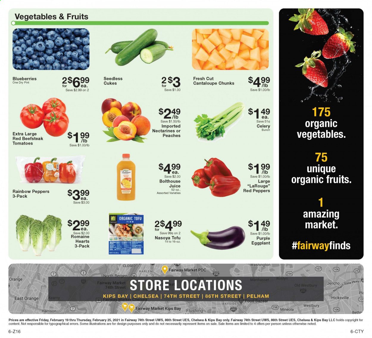 Fairway Market (CT, NJ, NY) Weekly Ad Flyer February 19 to February 25