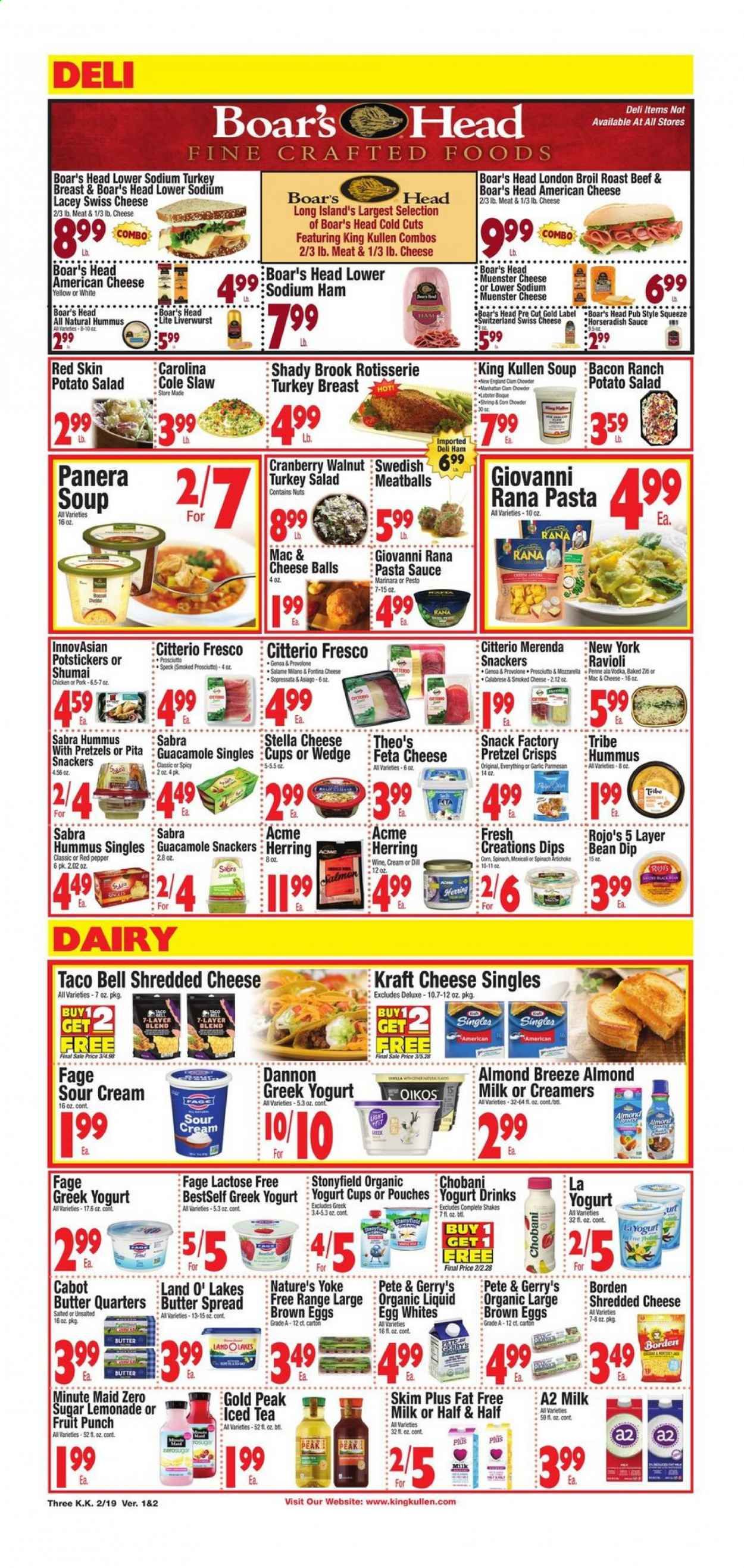 King Kullen Weekly Ad Flyer February 19 to February 25