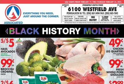 Associated Supermarkets Weekly Ad Flyer February 19 to February 25