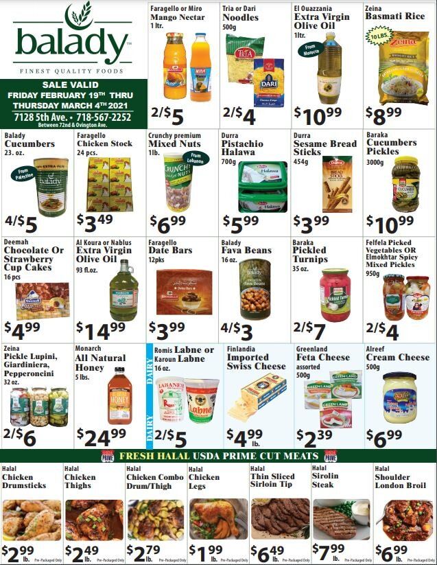 Balady Market Weekly Ad Flyer February 19 to February 25, 2021