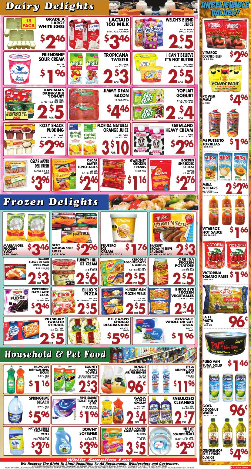 Extra Supermarket Weekly Ad Flyer February 19 to February 25, 2021