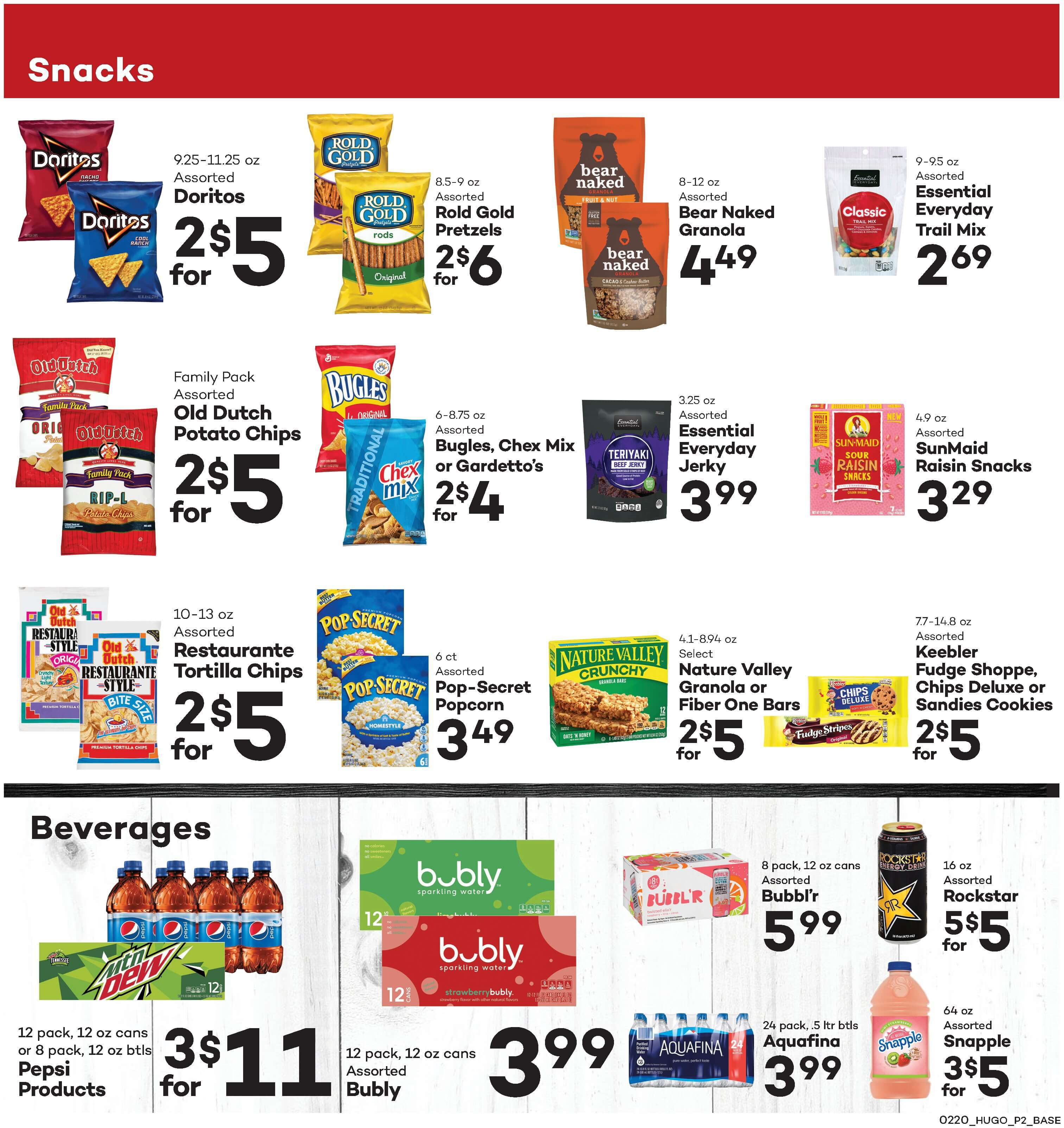 Hugo's Family Marketplace Weekly Ad Flyer February 20 to February 26, 2021