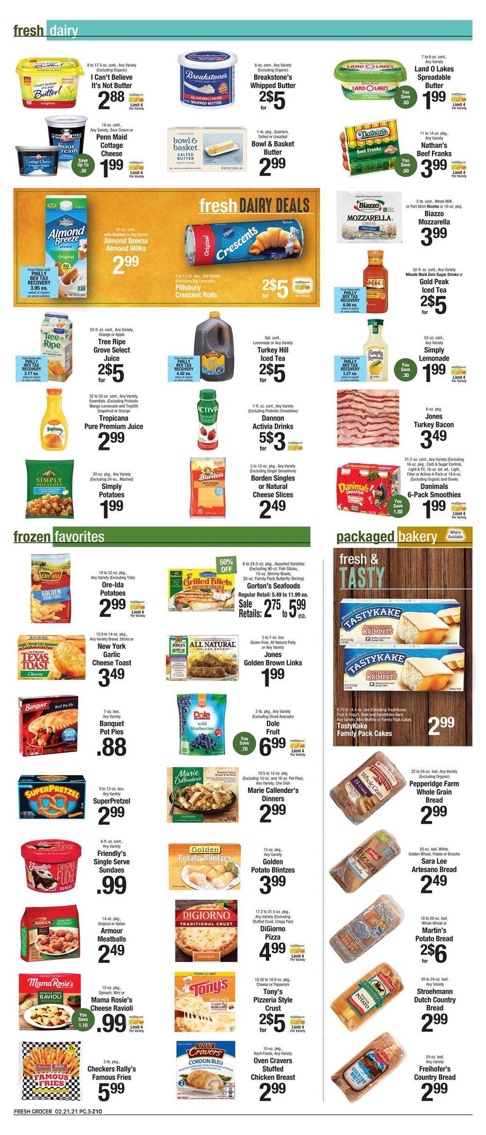 The Fresh Grocer Weekly Ad Flyer February 21 to February 27, 2021