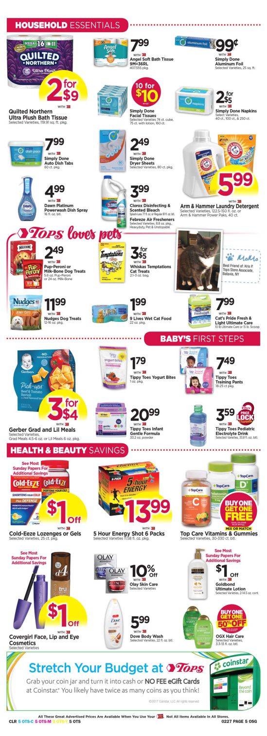 Tops Friendly Markets Weekly Ad Flyer February 21 to February 27, 2021