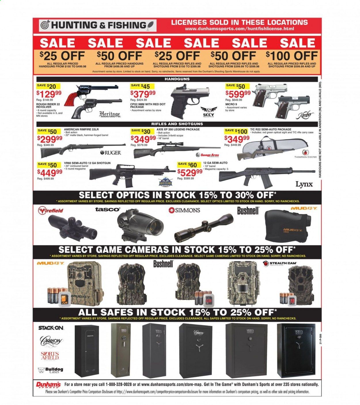 Dunham's Sports (MI, PA, WI) Weekly Ad Flyer February 20 to February 25