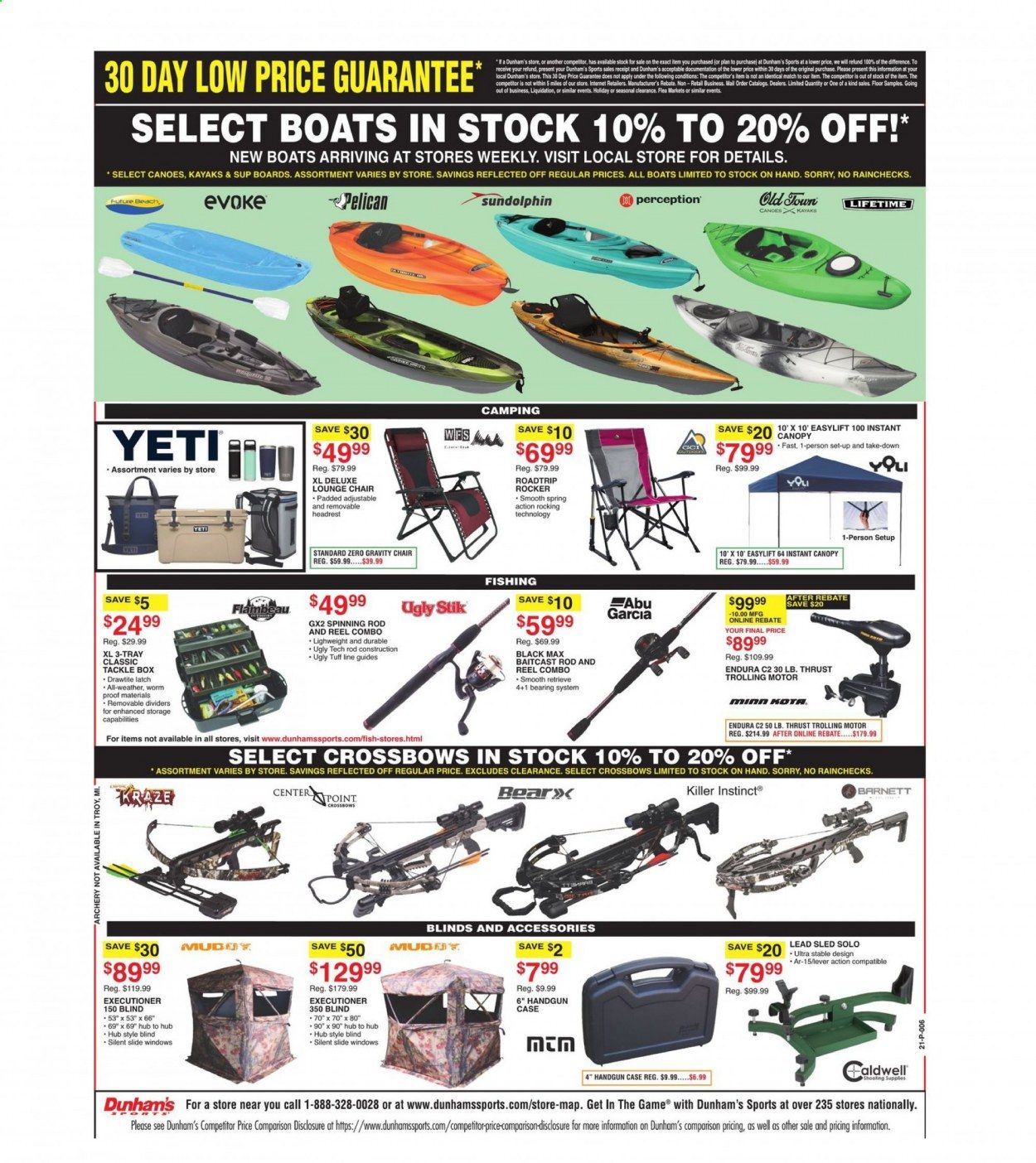 Dunham's Sports (MI, MN, SD) Weekly Ad Flyer February 20 to February 25