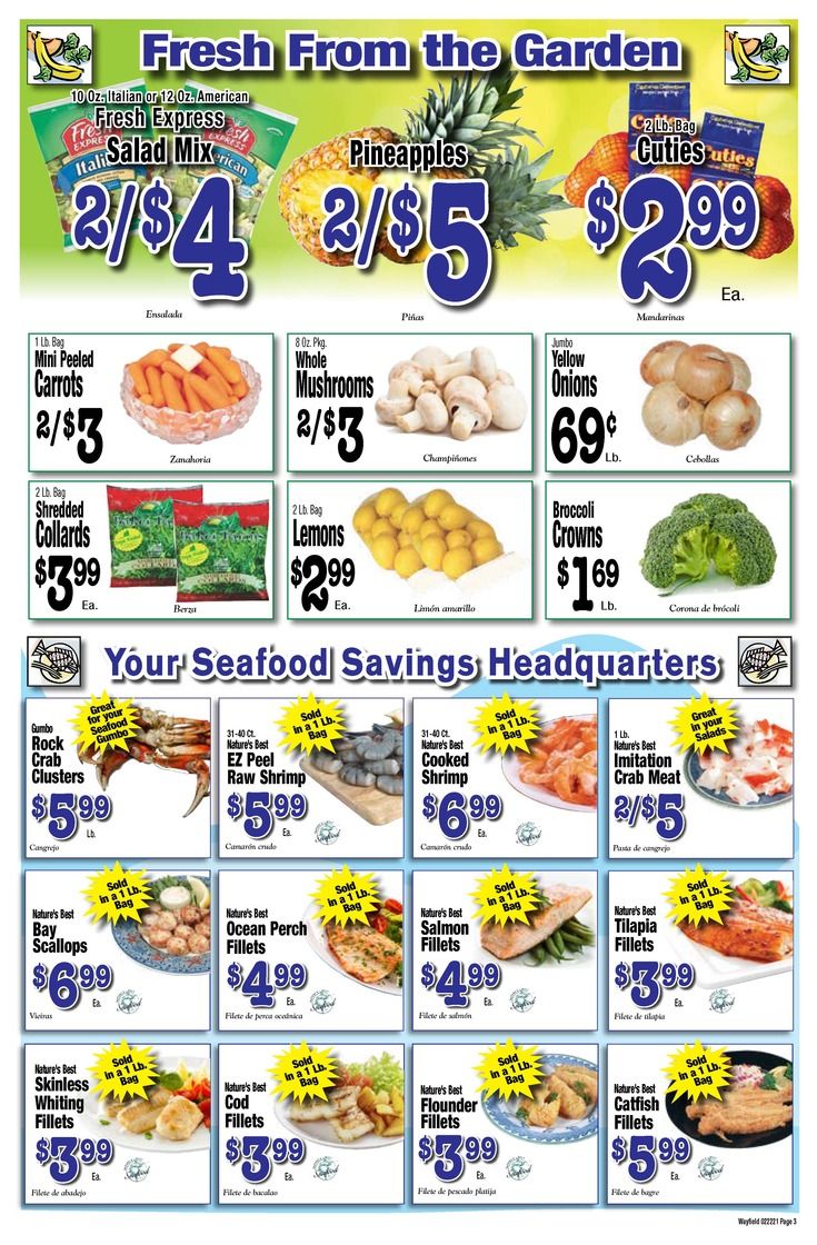 Wayfield Foods Weekly Ad Flyer February 22 to March 7, 2021