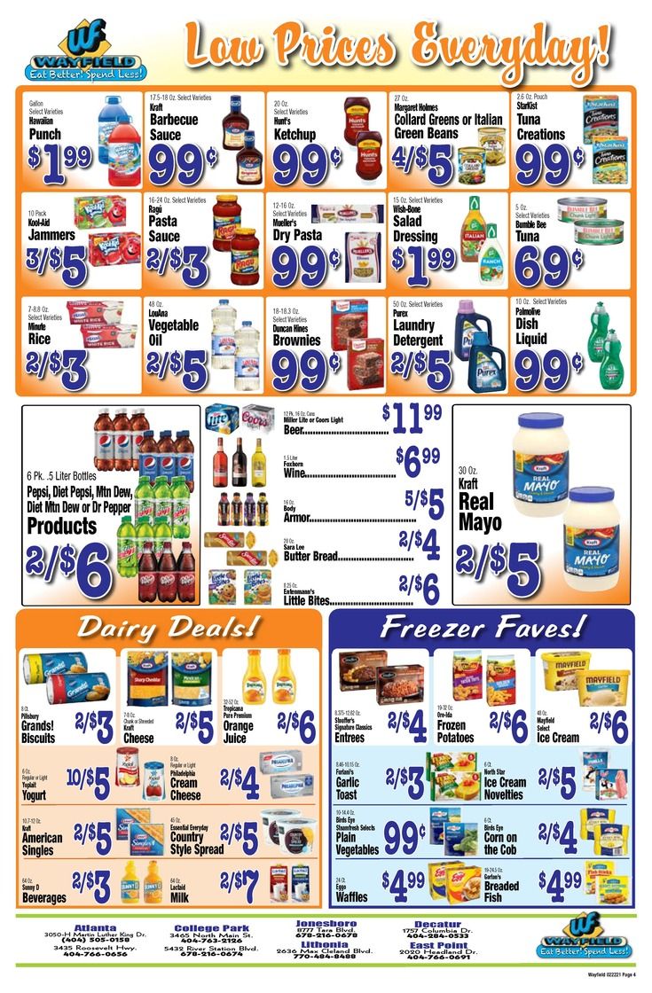 Wayfield Foods Weekly Ad Flyer February 22 to March 7, 2021