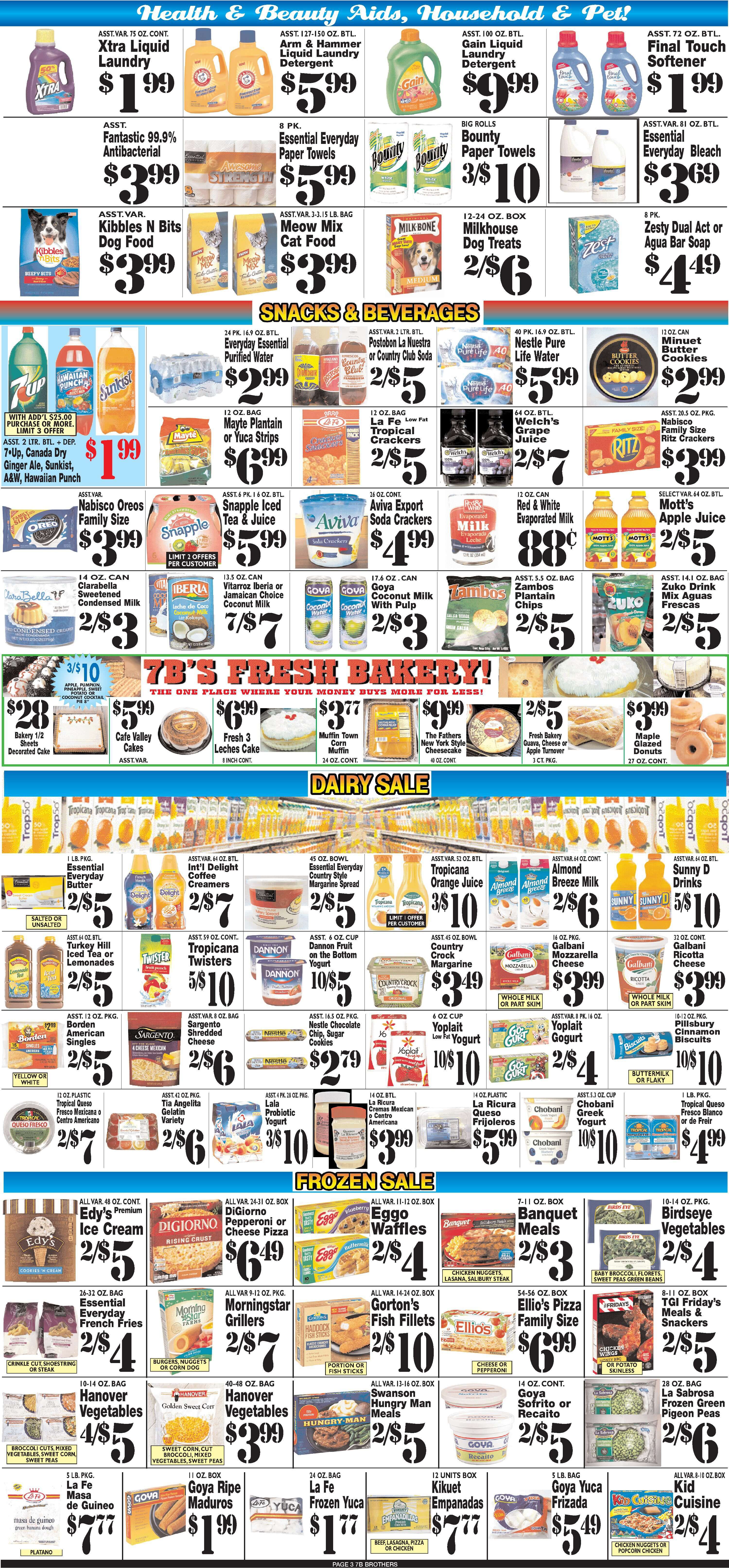 7 Brothers Supermarket Sales Ad Flyer February 15 to February 28, 2021