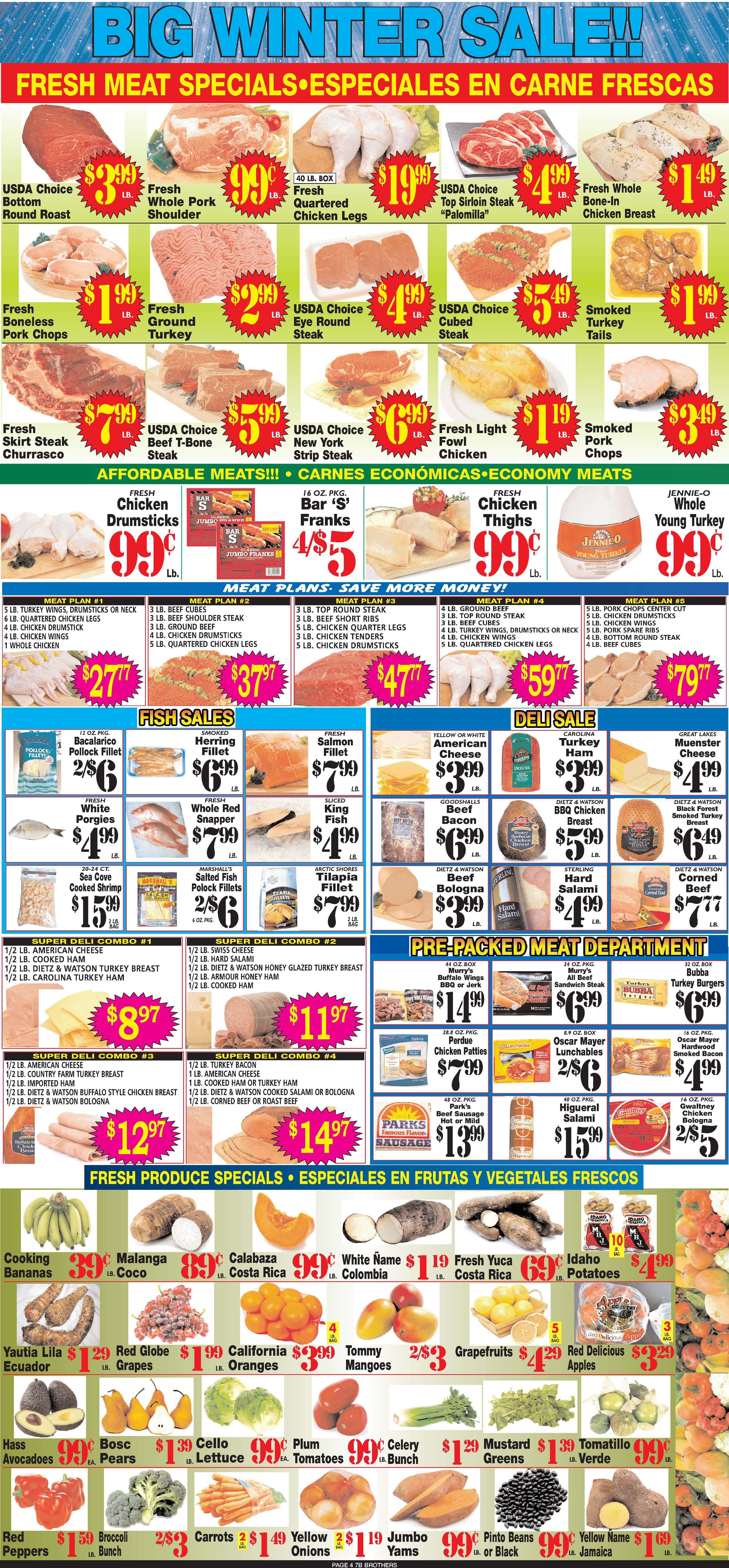 7 Brothers Supermarket Sales Ad Flyer February 15 to February 28, 2021