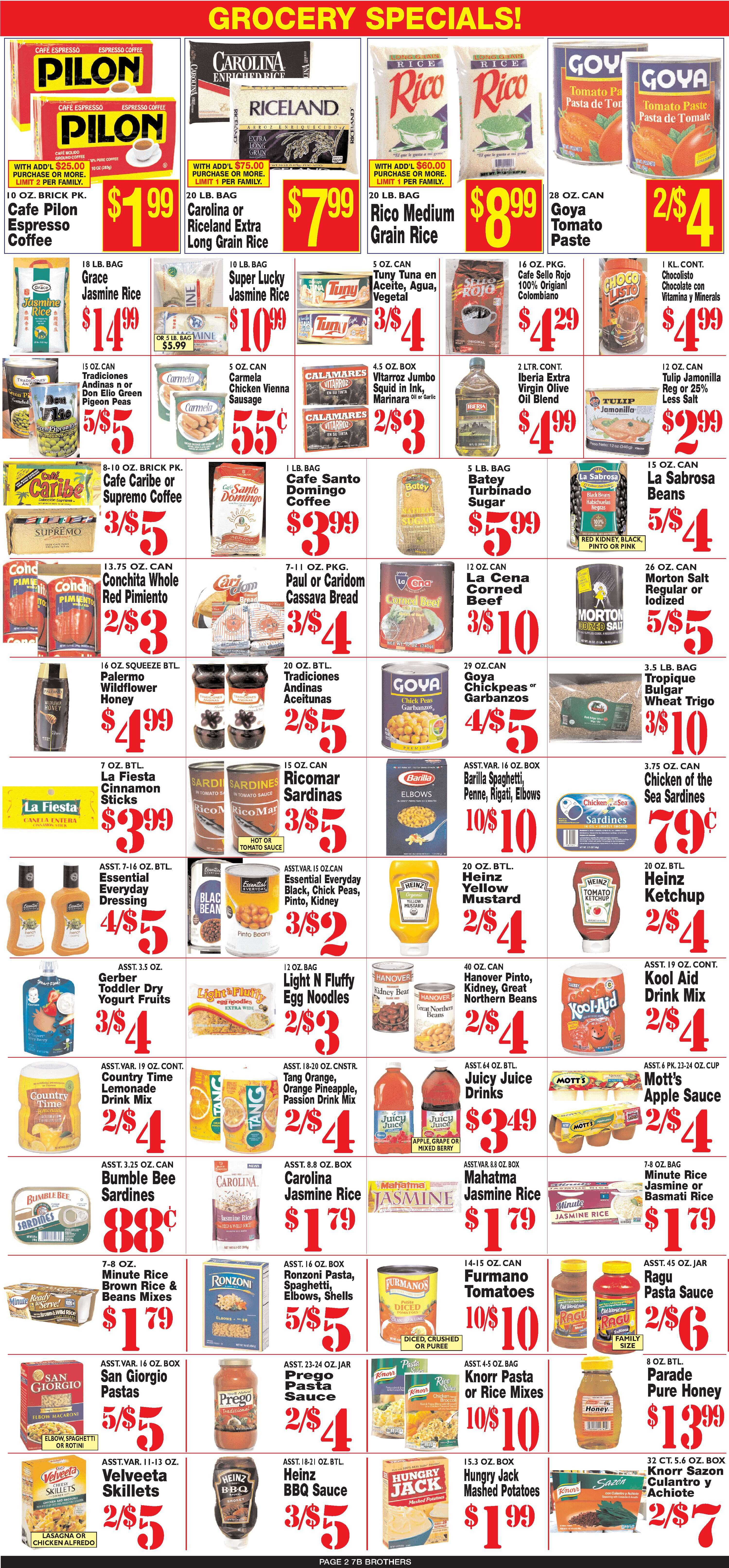 7 Brothers Supermarket Sales Ad Flyer February 15 to February 28, 2021