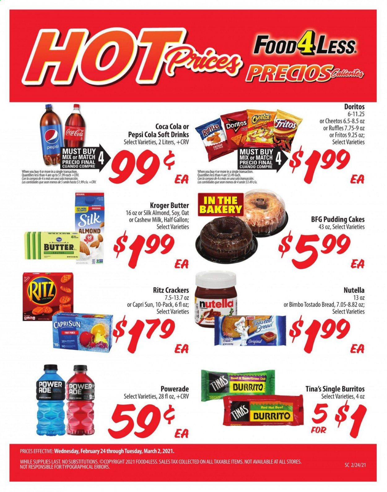 Food 4 Less (CA) Weekly Ad Flyer February 24 to March 2
