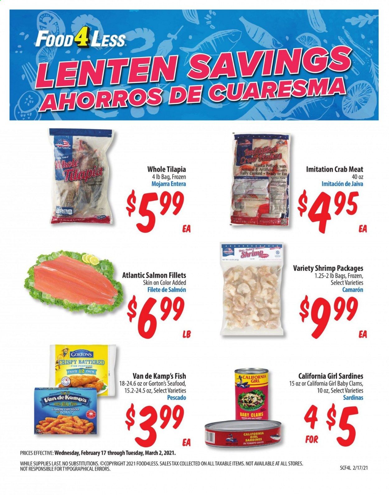 Food 4 Less (CA) Weekly Ad Flyer February 24 to March 2