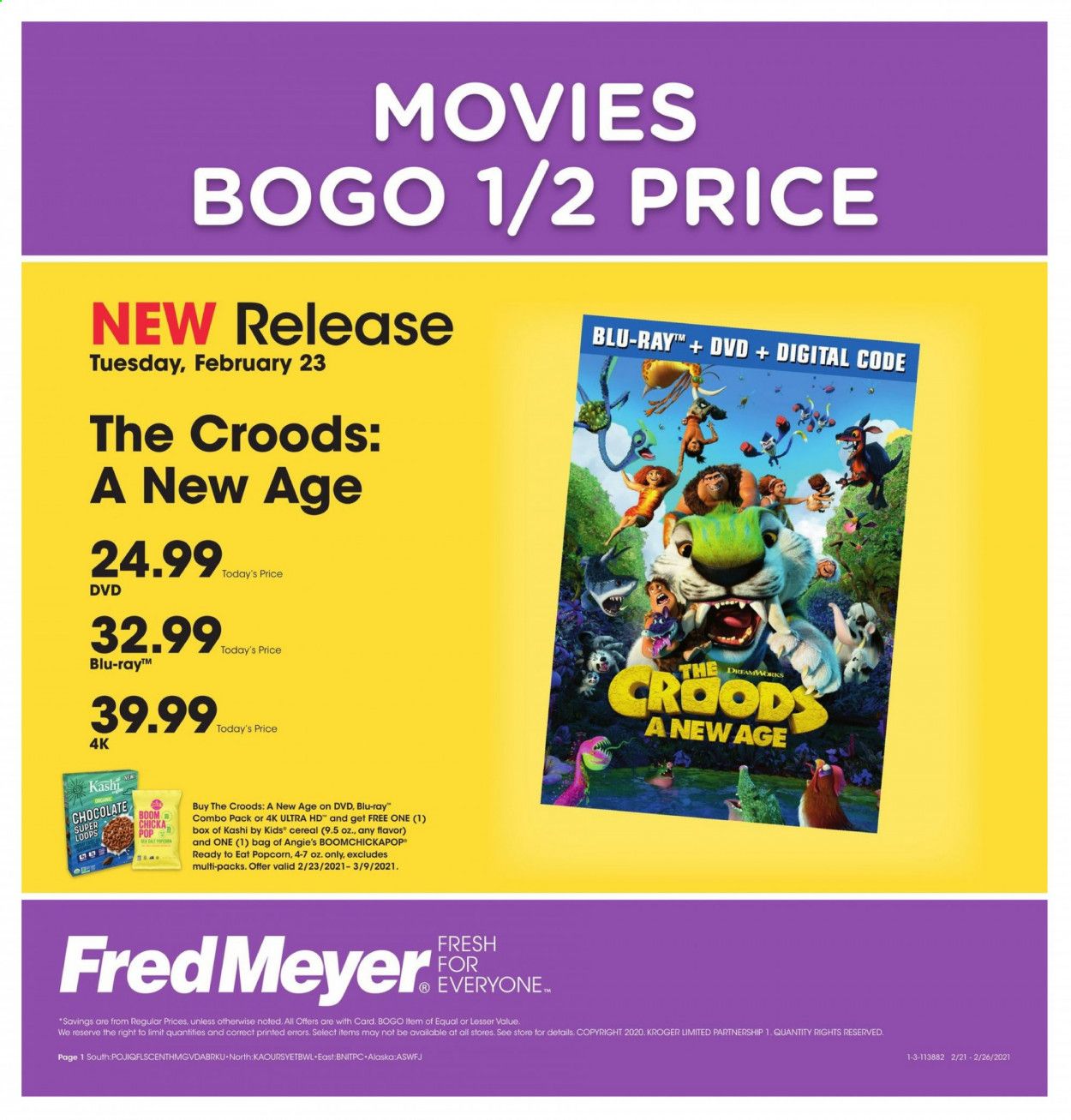 Fred Meyer (DC, DE, NJ, NY, PA, VA) Weekly Ad Flyer February 23 to February 26
