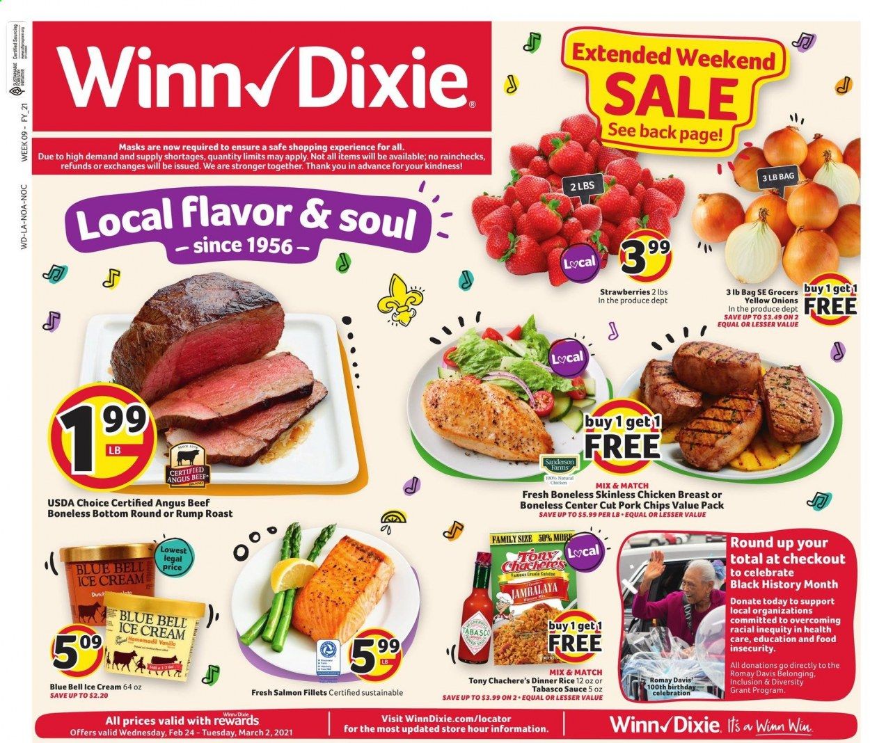 Winn Dixie (AL, FL, GA, LA, MS) Weekly Ad Flyer February 24 to March 2