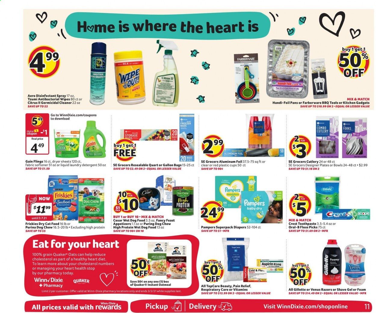 Winn Dixie (AL, FL, GA, LA, MS) Weekly Ad Flyer February 24 to March 2