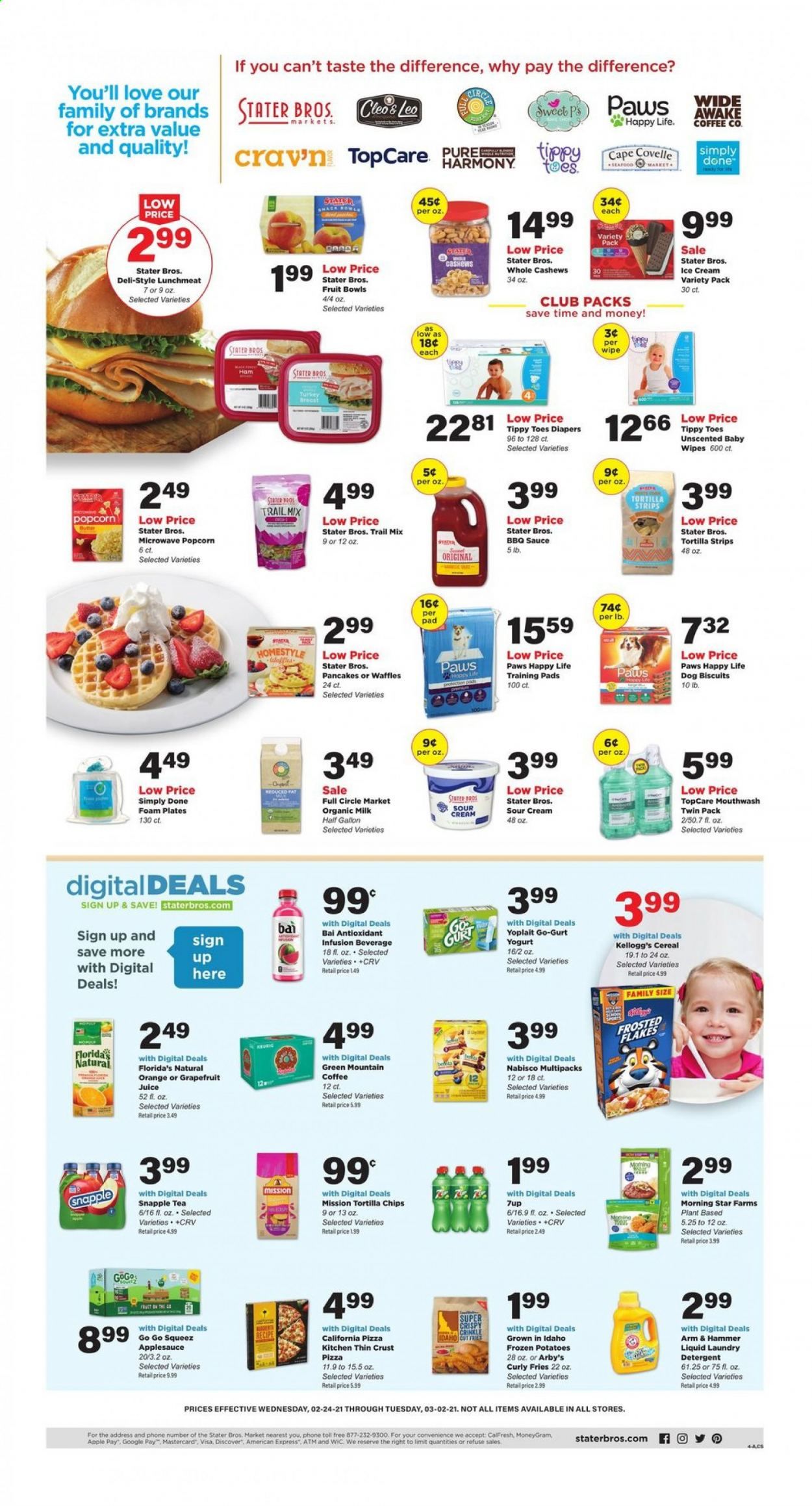 Stater Bros. Weekly Ad Flyer February 24 to March 2