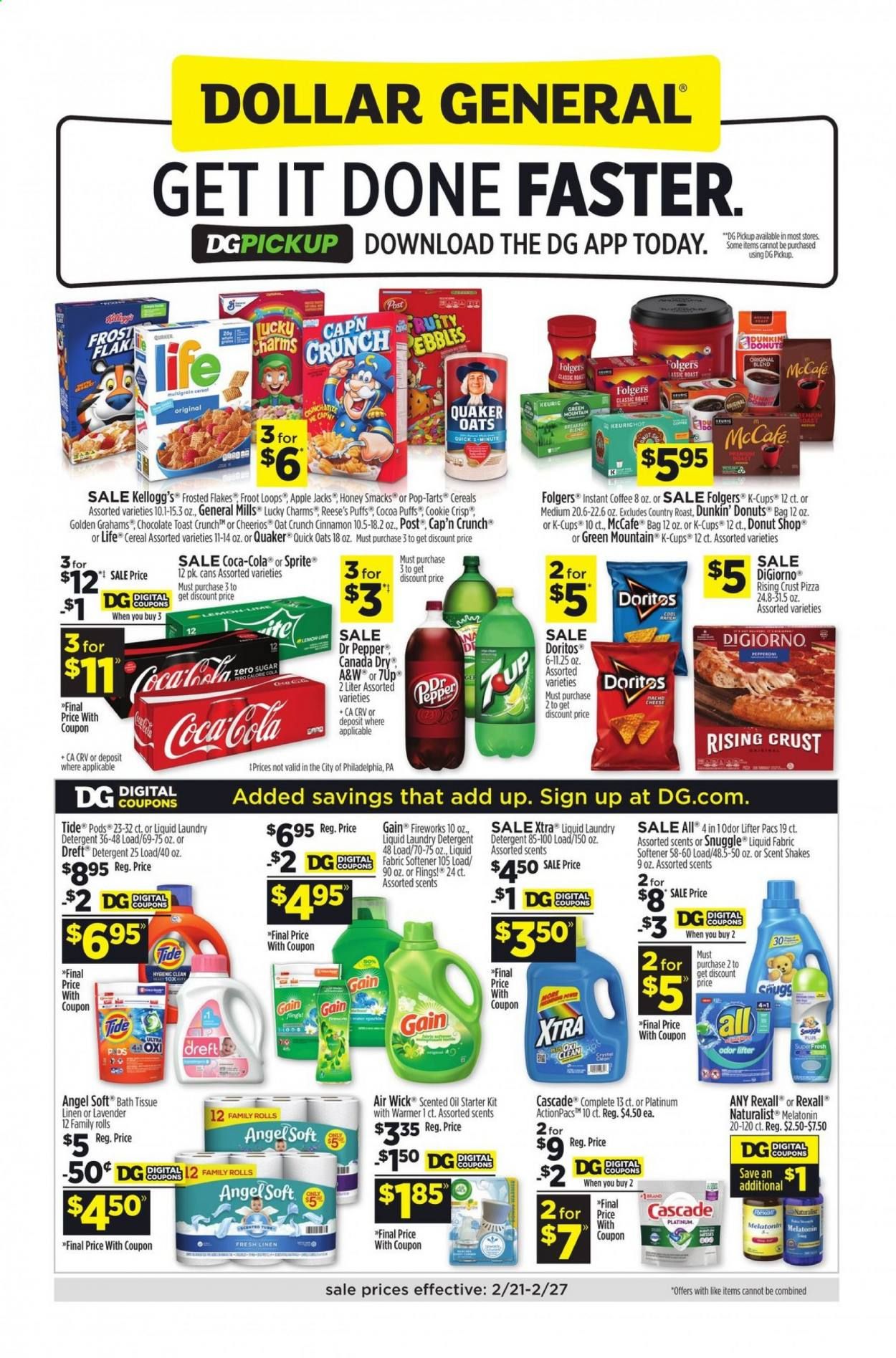 Dollar General Weekly Ad Flyer February 21 to February 27
