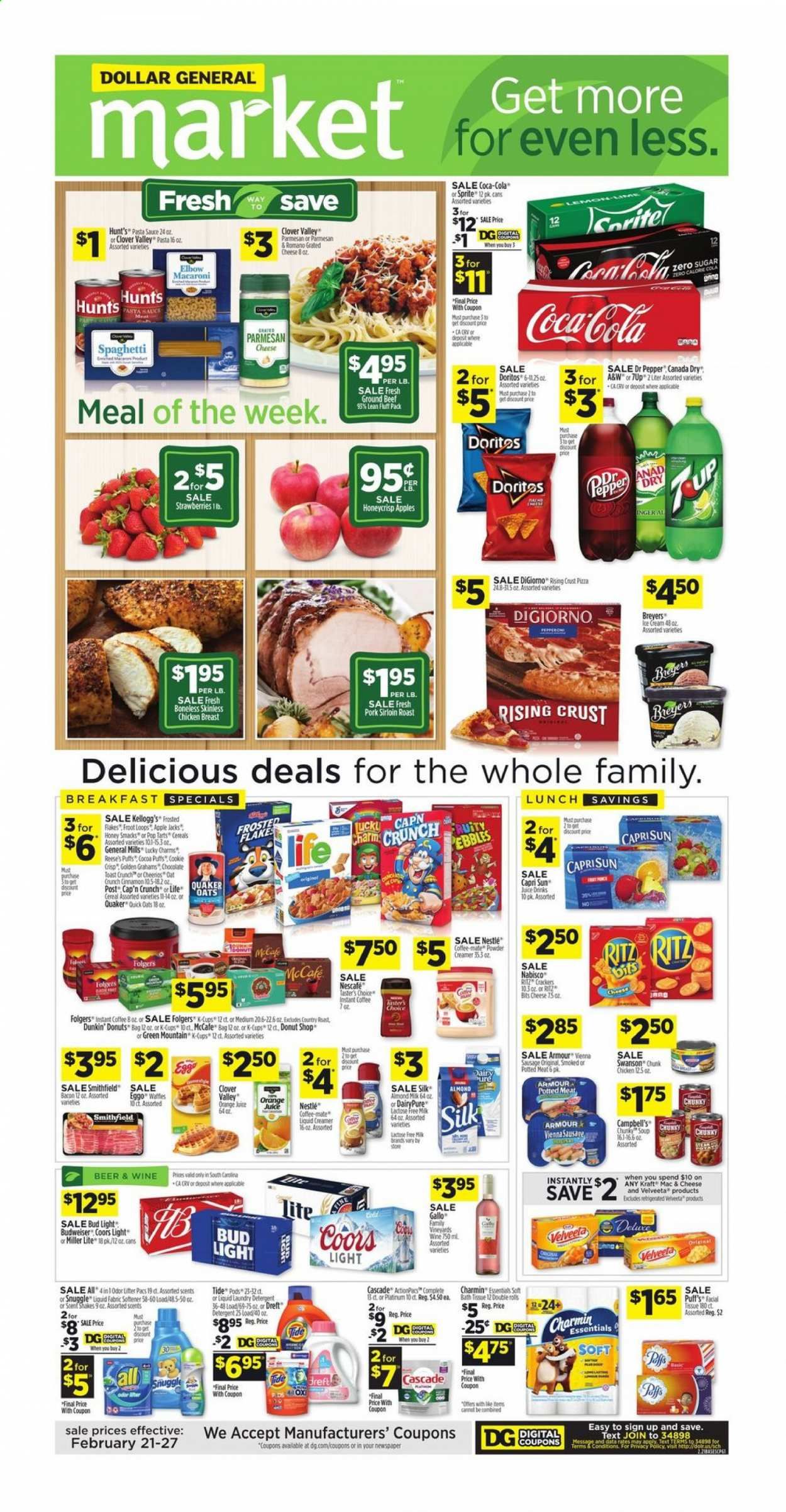 Dollar General (SC) Weekly Ad Flyer February 21 to February 27