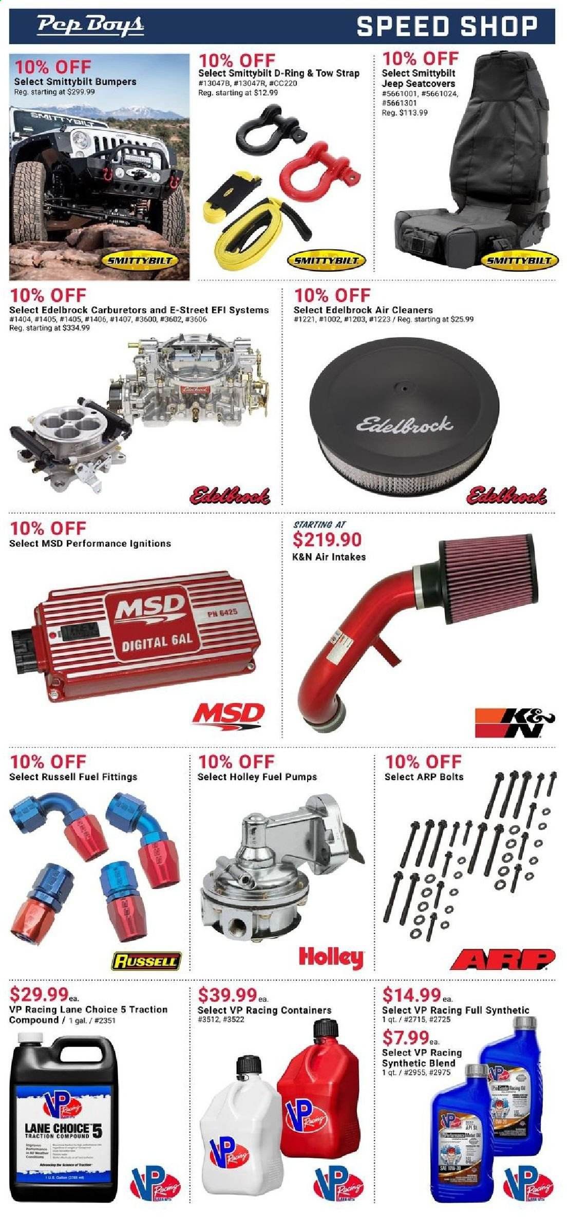 Pep Boys Weekly Ad Flyer February 21 to March 27