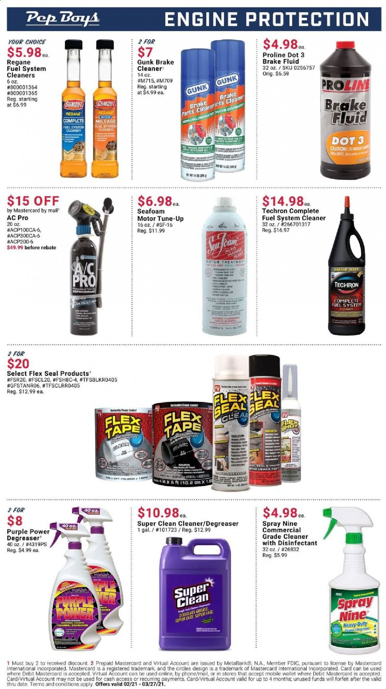Pep Boys Weekly Ad Flyer February 21 to March 27
