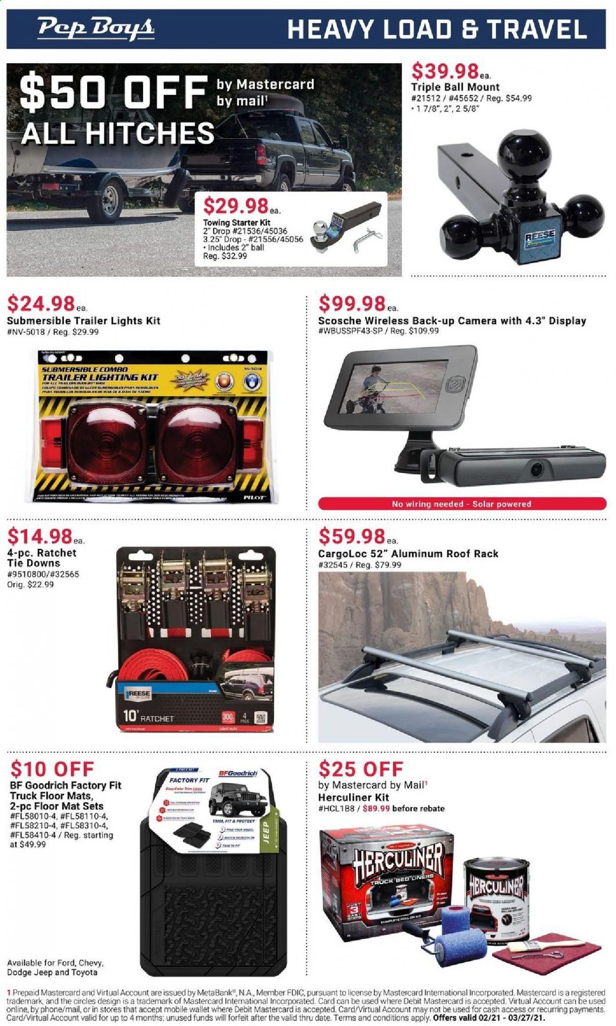 Pep Boys Weekly Ad Flyer February 21 to March 27