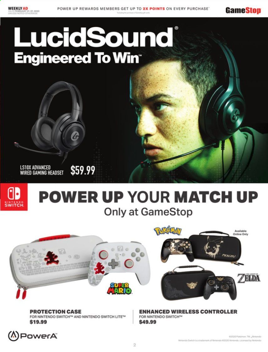 GameStop Weekly Ad Flyer February 21 to February 27