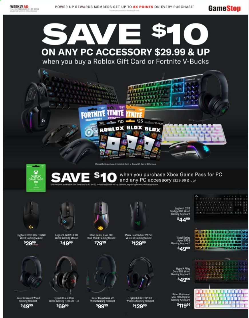 GameStop Weekly Ad Flyer February 21 to February 27