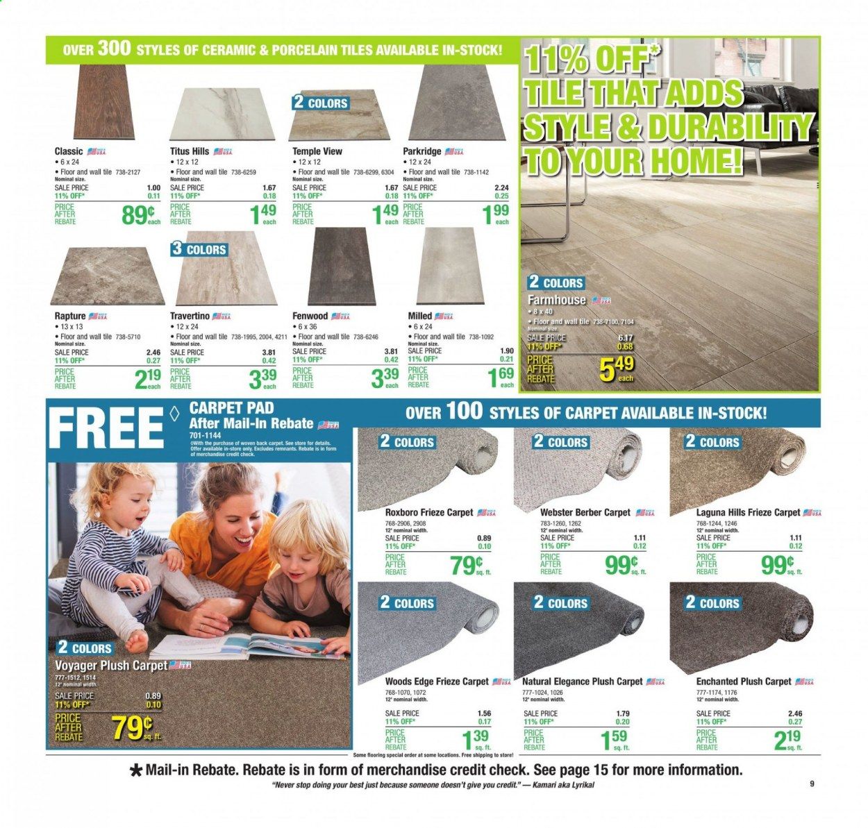 Menards Weekly Ad Flyer February 21 to February 27