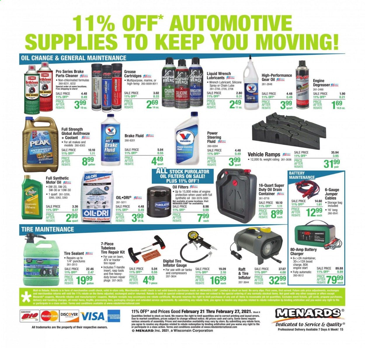 Menards Weekly Ad Flyer February 21 to February 27
