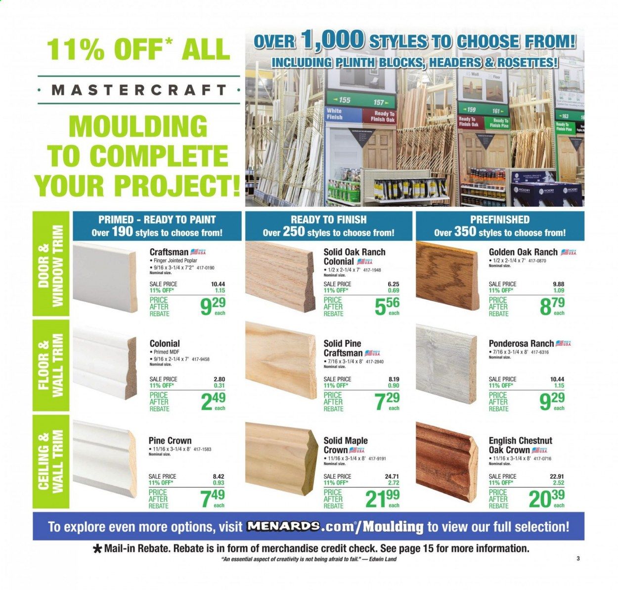 Menards Weekly Ad Flyer February 21 to February 27