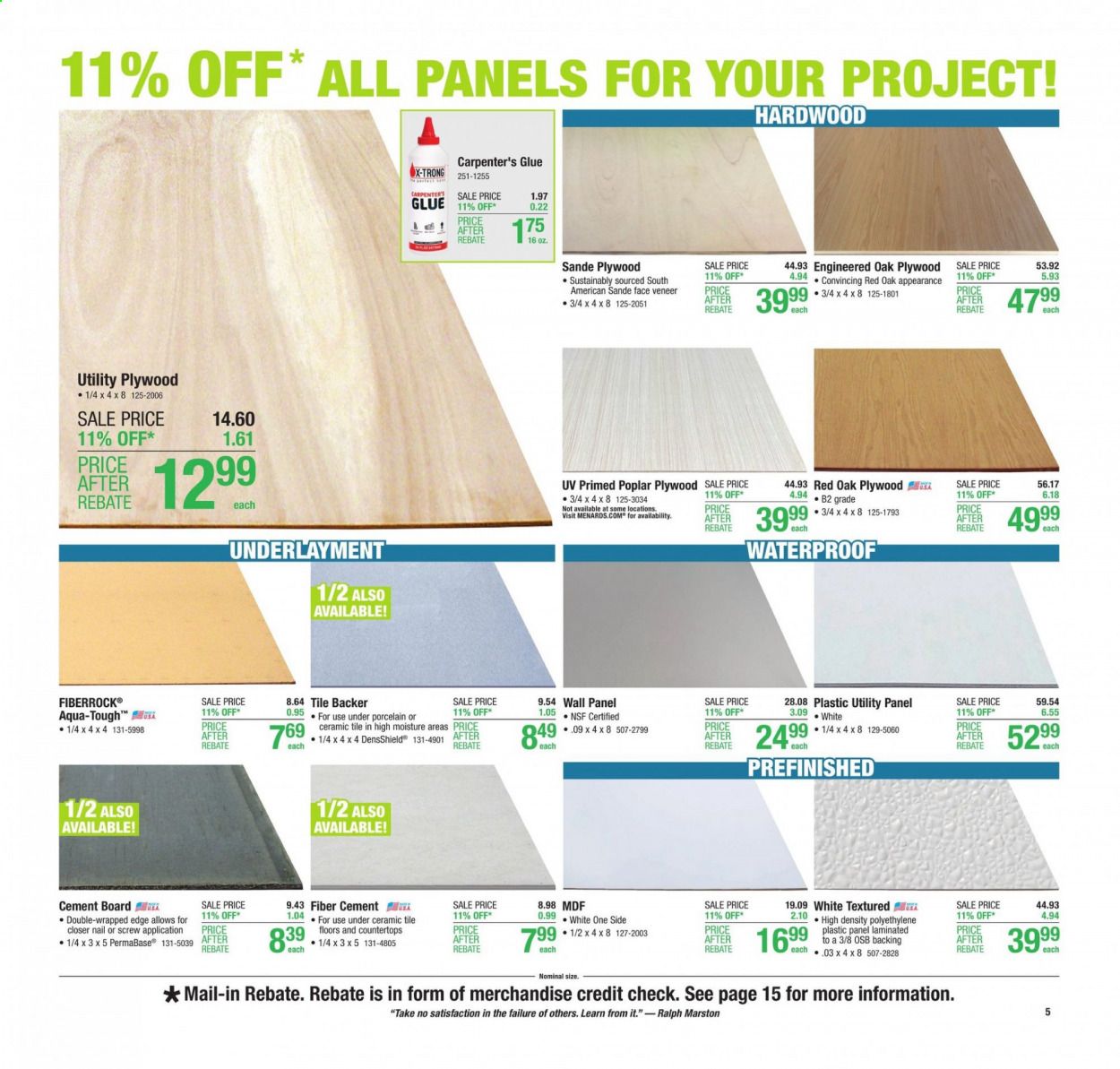 Menards Weekly Ad Flyer February 21 to February 27