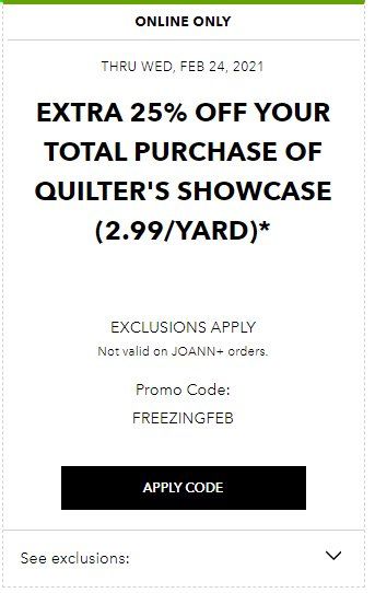 JOANN Weekly Ad Flyer February 22 to February 24