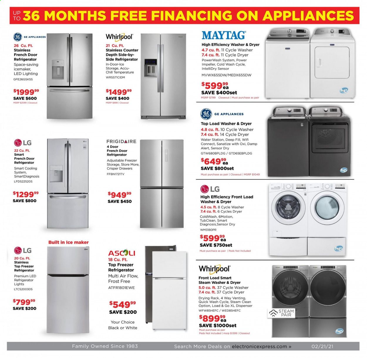 Electronic Express Weekly Ad Flyer February 21 to February 27
