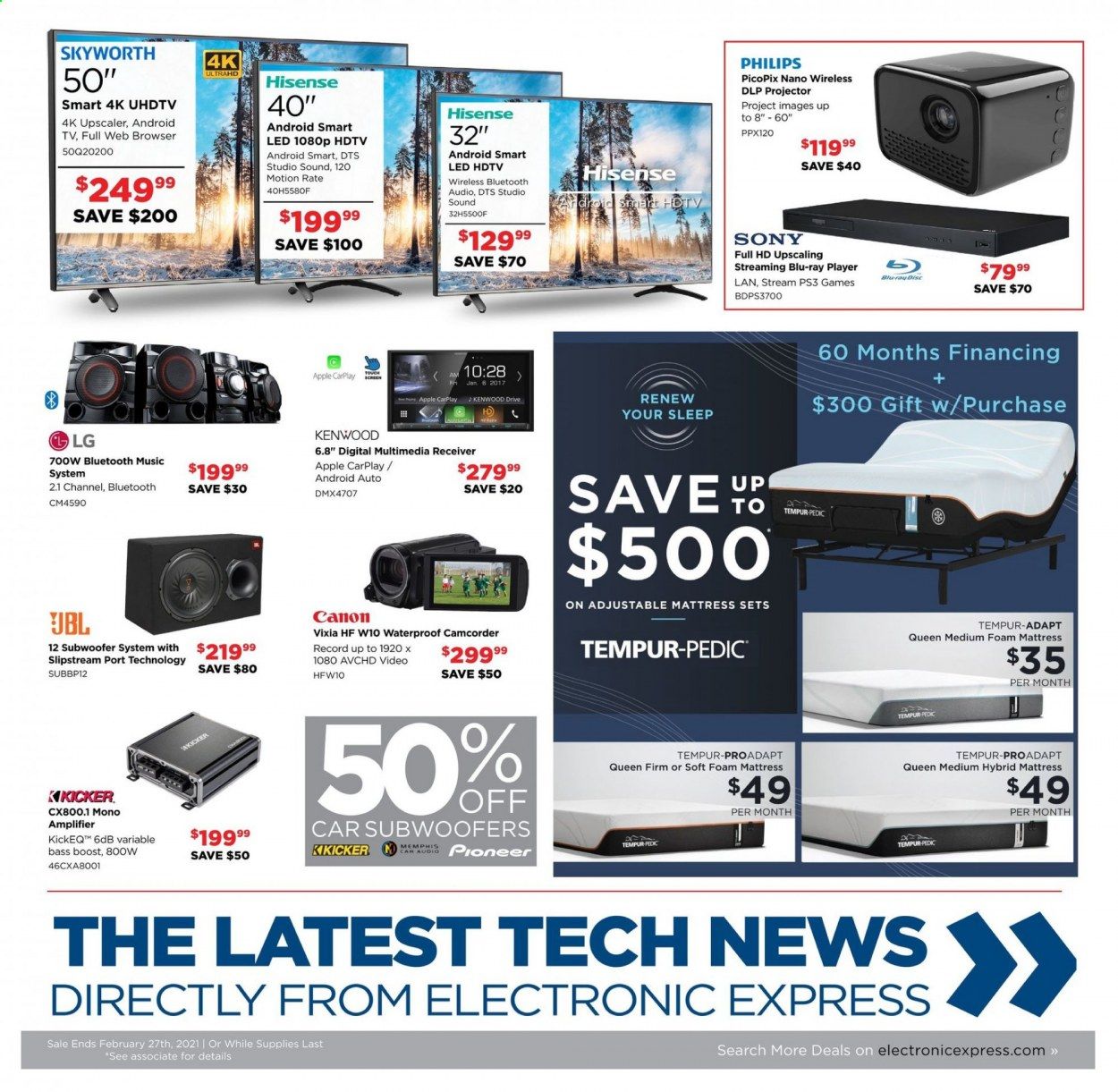 Electronic Express Weekly Ad Flyer February 21 to February 27