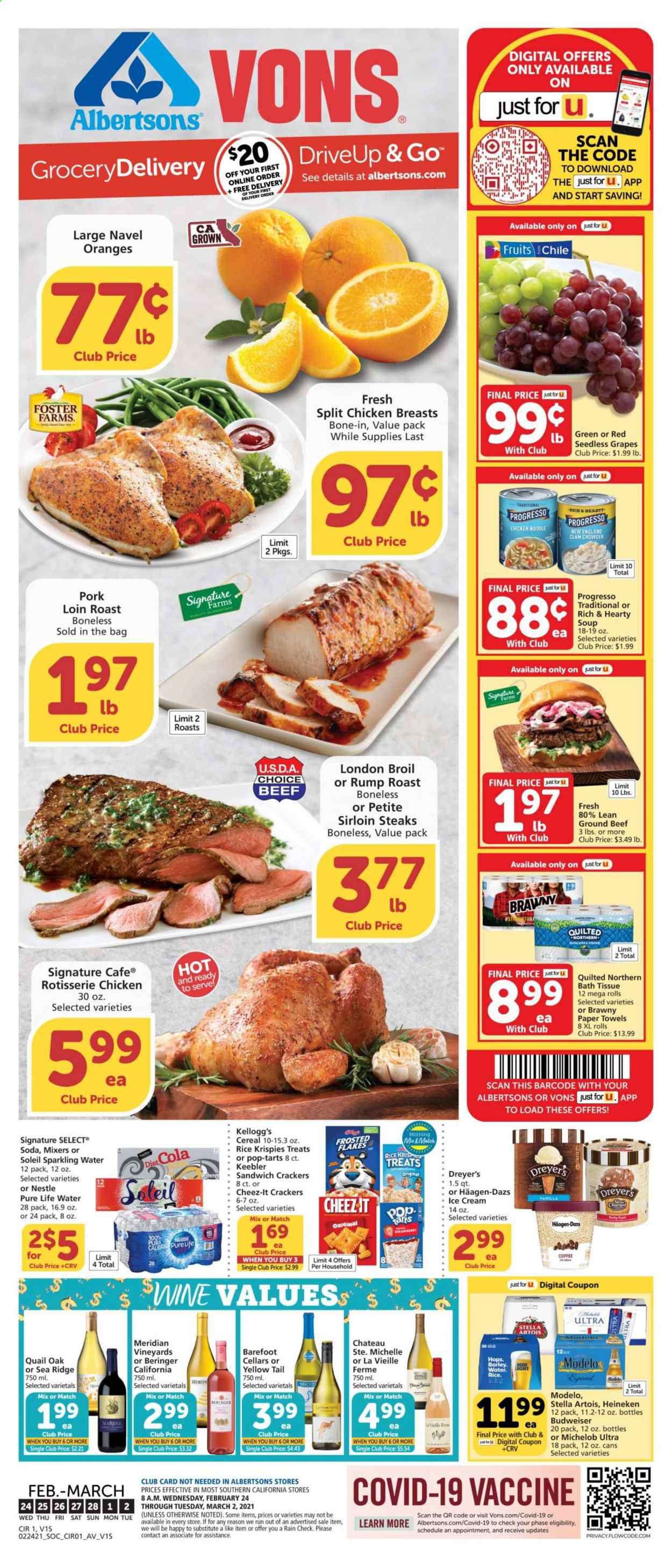 Vons (CA, NV) Weekly Ad Flyer February 24 to March 2