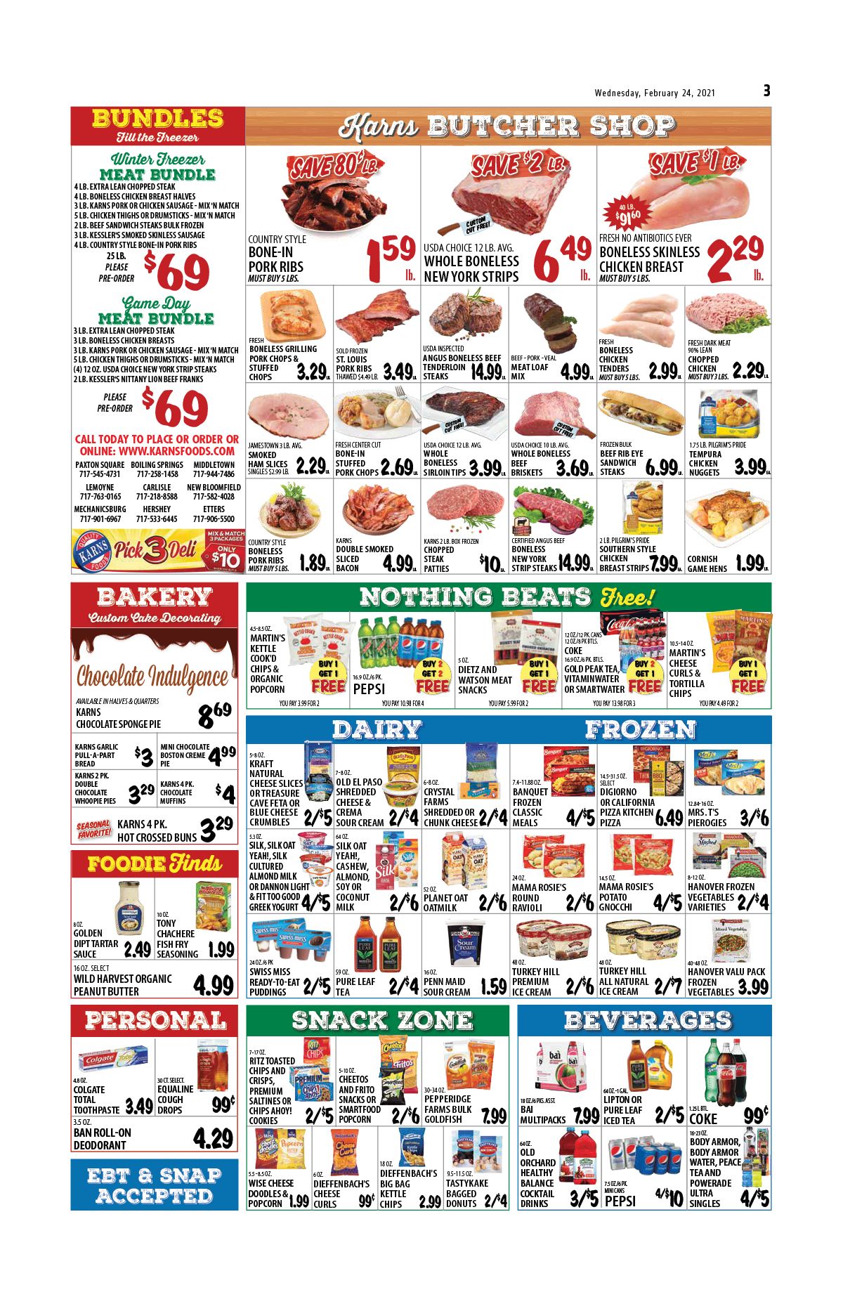 Karns Quality Foods Weekly Ad Flyer February 22 to March 1, 2021