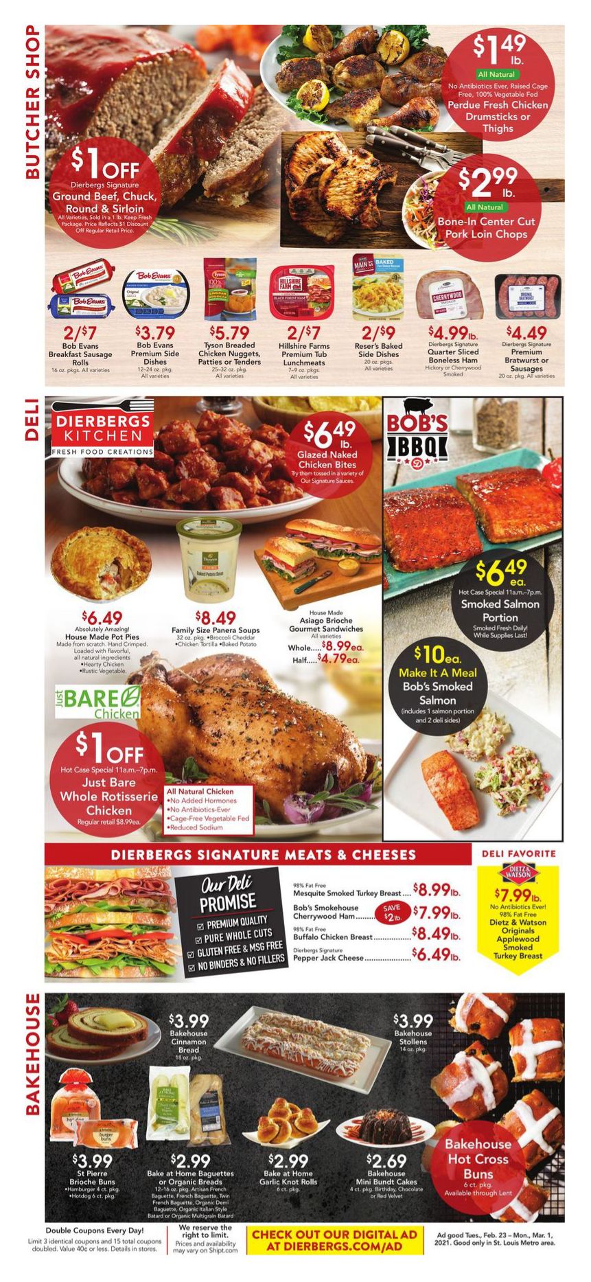 Dierbergs Markets Weekly Ad Flyer February 23 to March 1, 2021