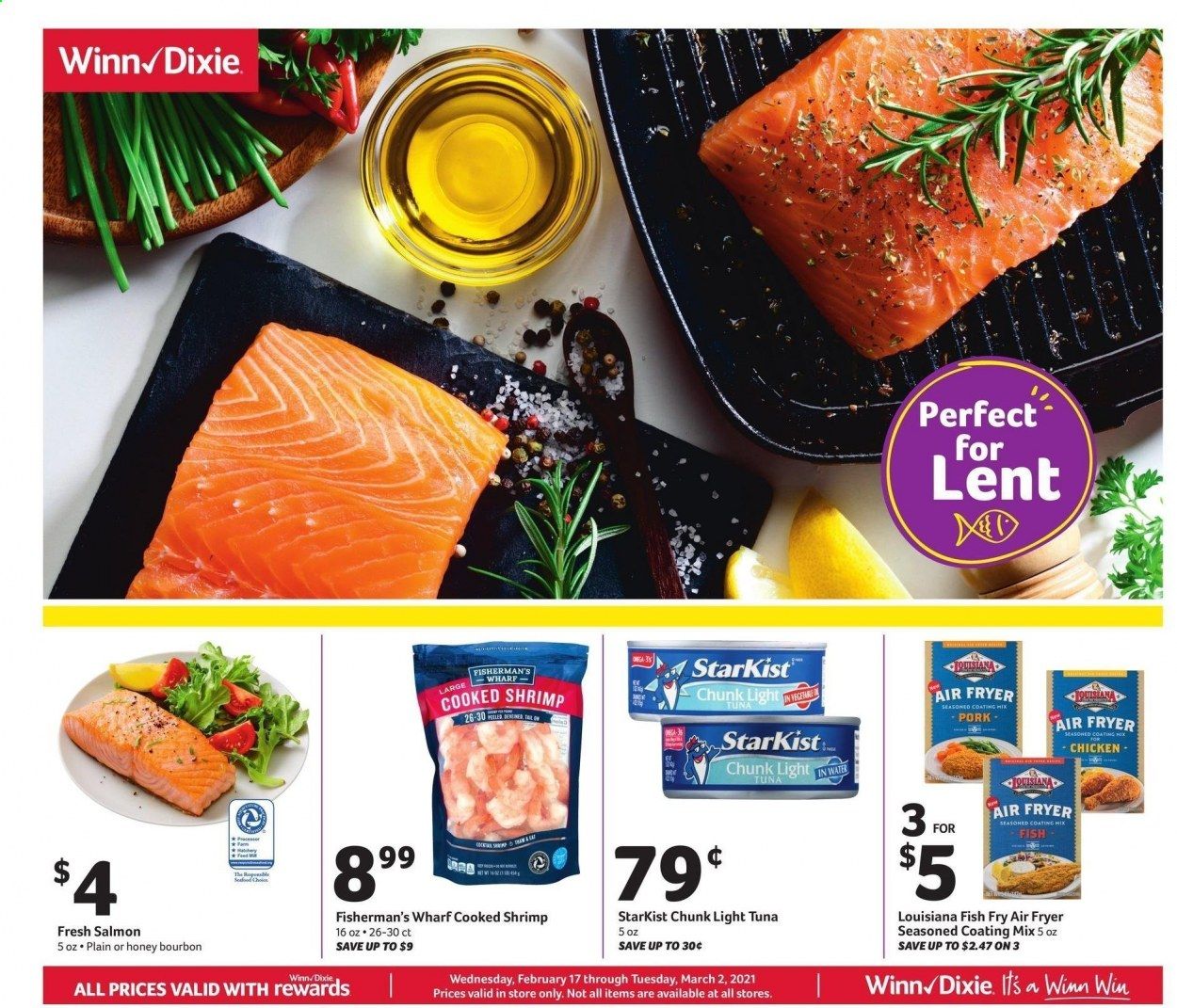 Winn Dixie (AL, FL, GA, LA, MS) Weekly Ad Flyer February 17 to March 2