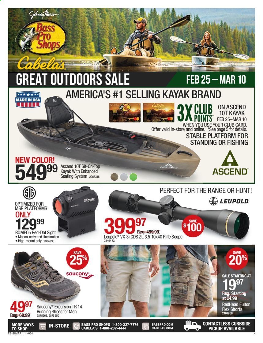 Bass Pro Shops Weekly Ad Flyer February 25 to March 10