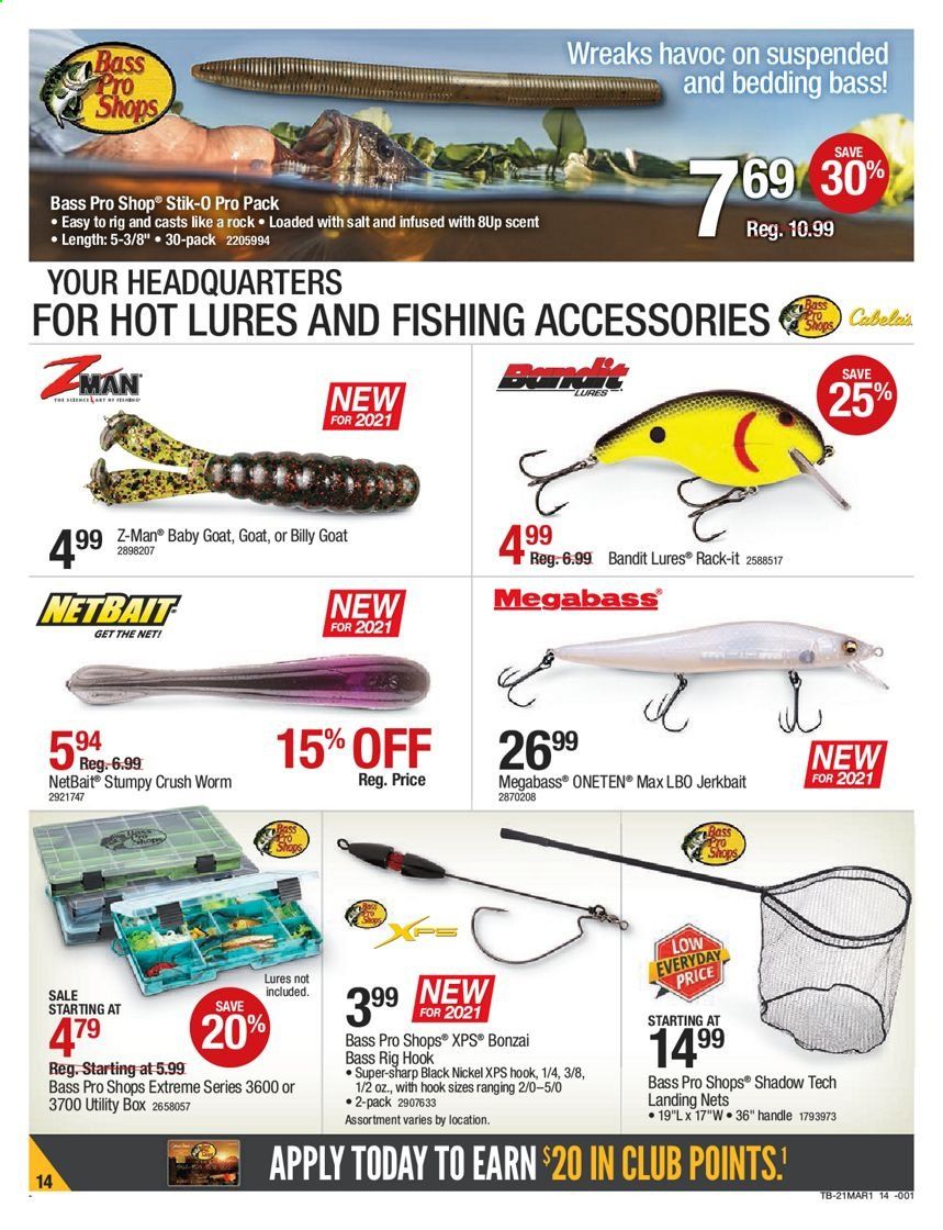 Bass Pro Shops Weekly Ad Flyer February 25 to March 10