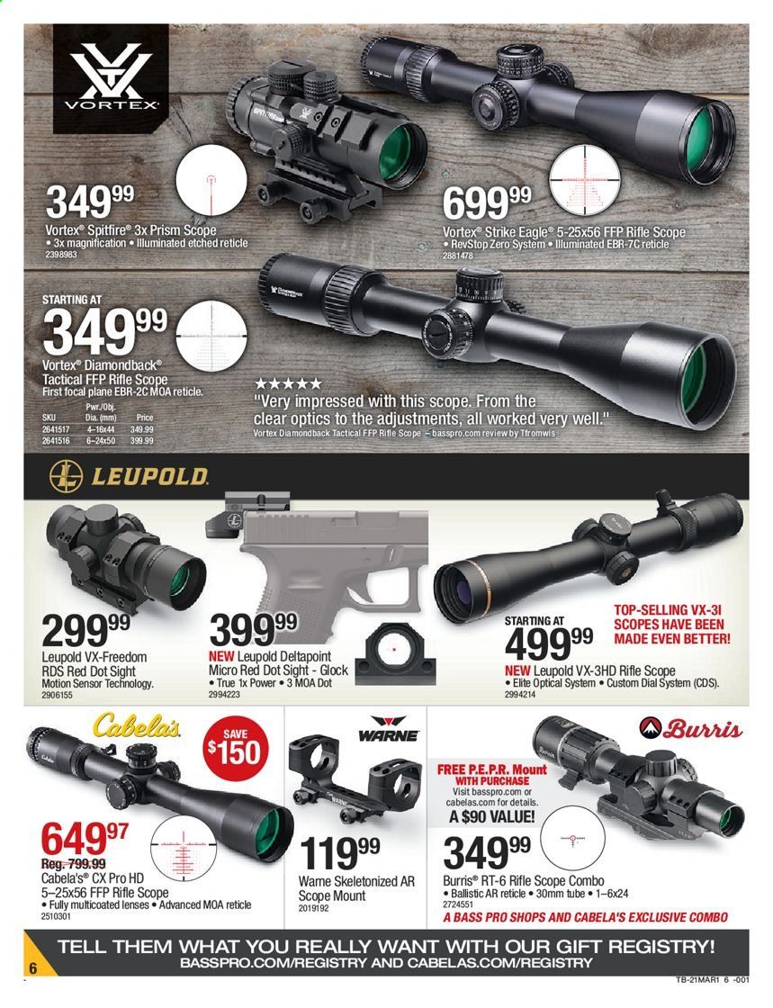 Cabela's Weekly Ad Flyer February 25 to March 10