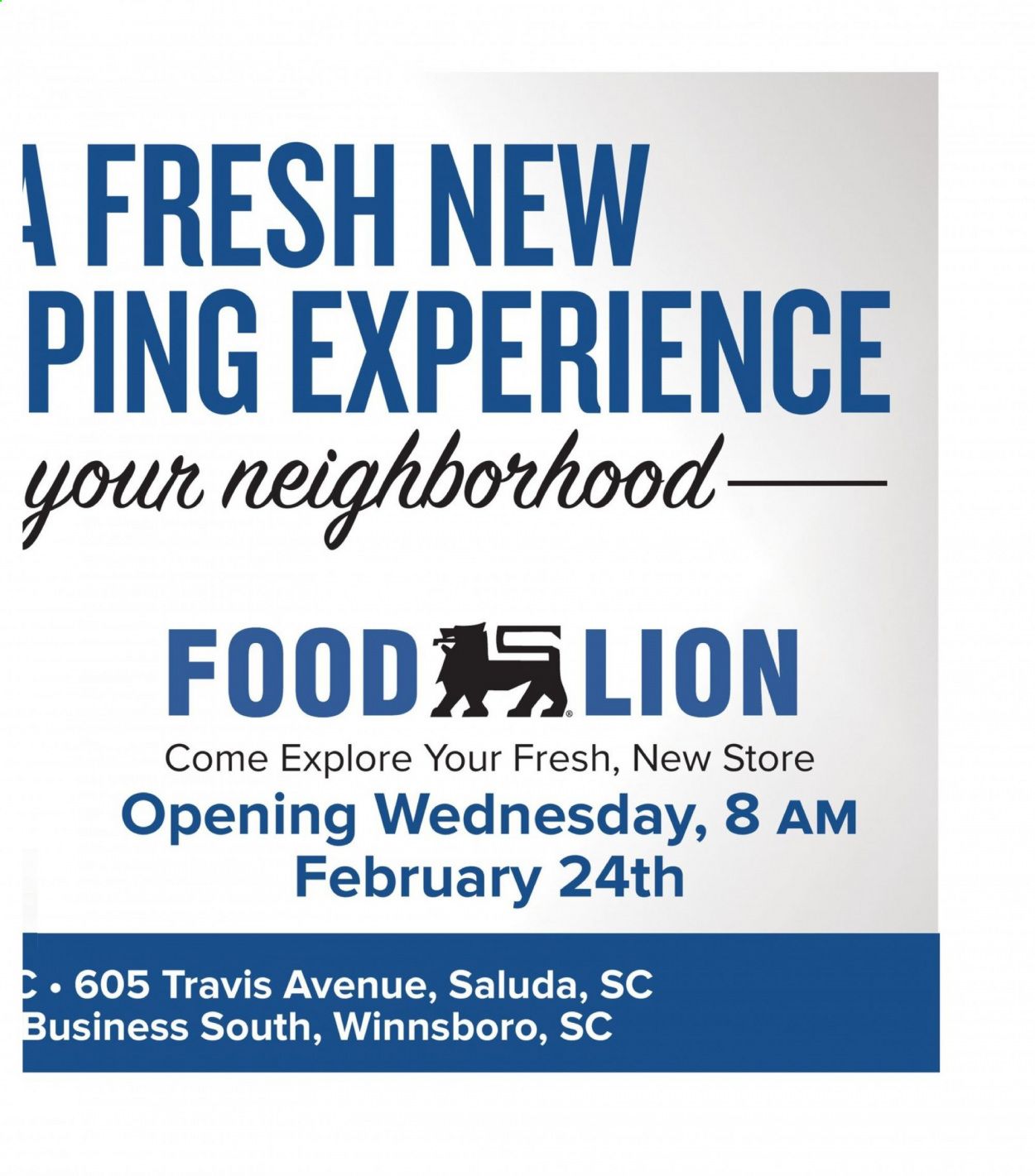 Food Lion (SC) Weekly Ad Flyer February 24 to March 2