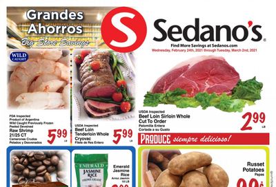 Sedano's (FL) Weekly Ad Flyer February 24 to March 2