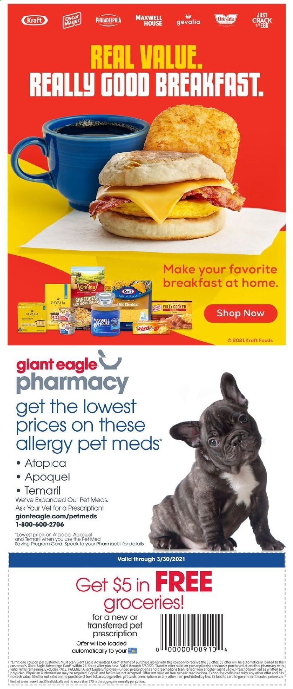 Giant Eagle (IN, MD, OH, PA, WV) Weekly Ad Flyer February 25 to March 3