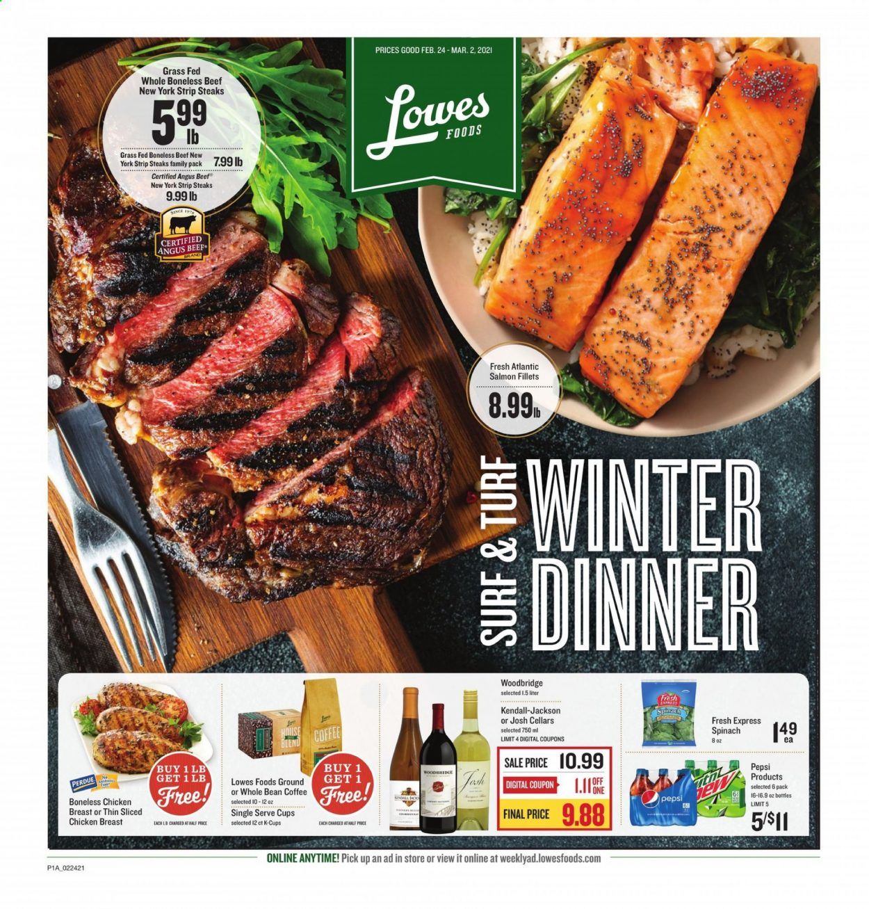 Lowes Foods Weekly Ad Flyer February 24 to March 2