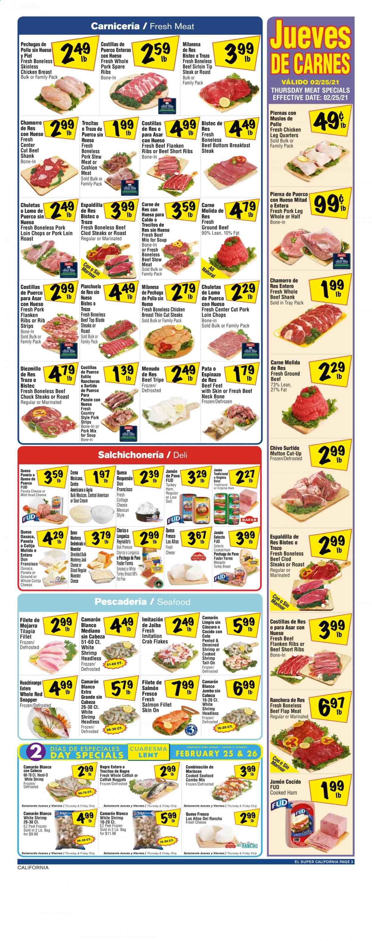 El Super (AZ, CA, NM, NV, TX) Weekly Ad Flyer February 24 to March 2