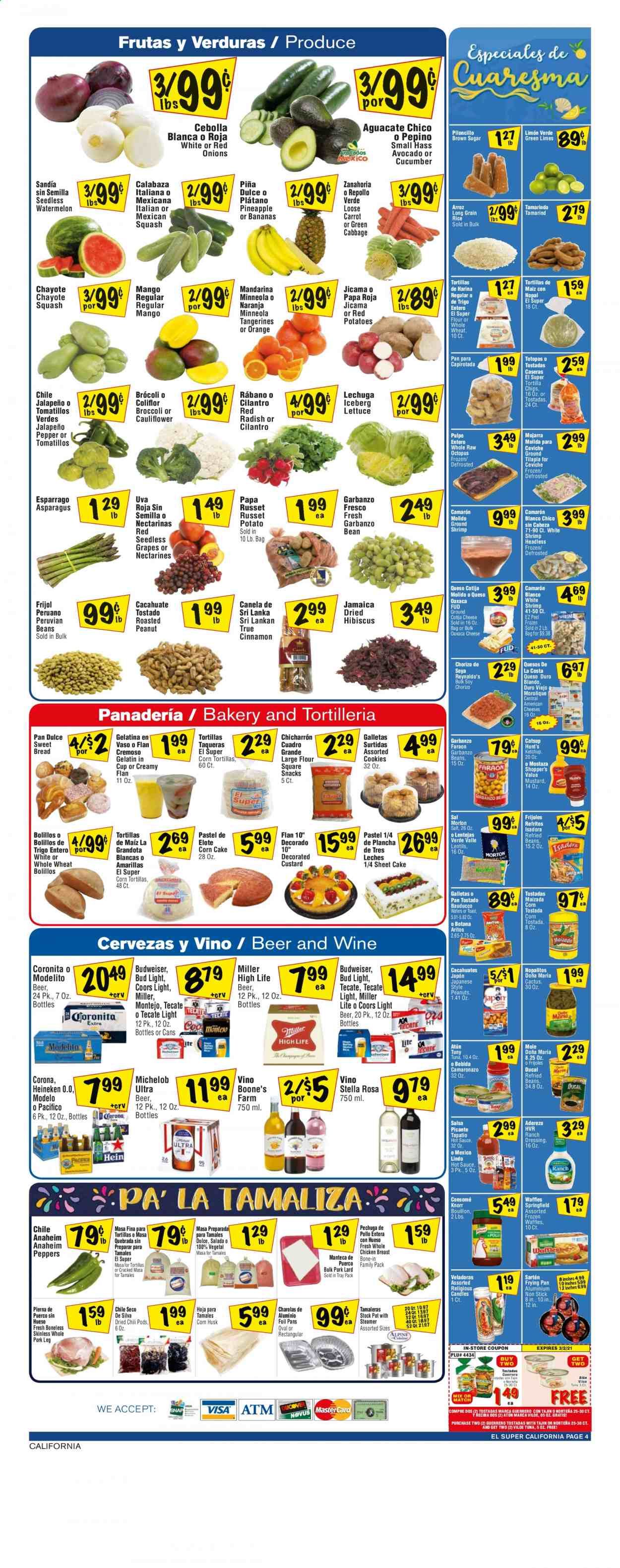El Super (AZ, CA, NM, NV, TX) Weekly Ad Flyer February 24 to March 2