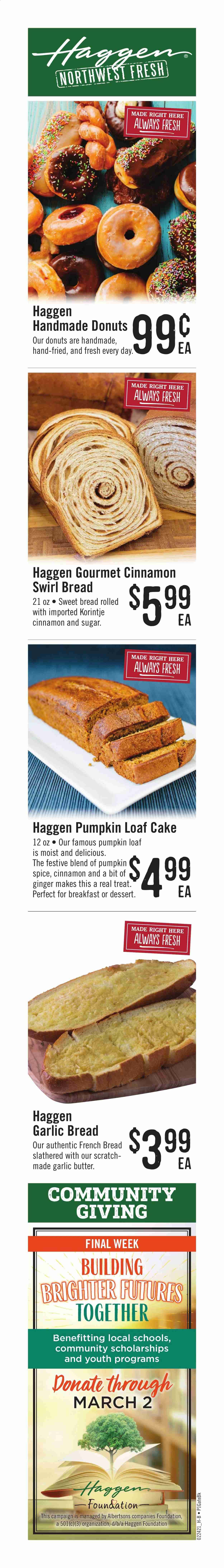 Haggen Weekly Ad Flyer February 24 to March 2