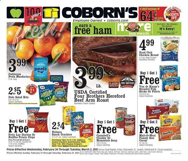 Coborn's (MN, SD) Weekly Ad Flyer February 24 to March 2